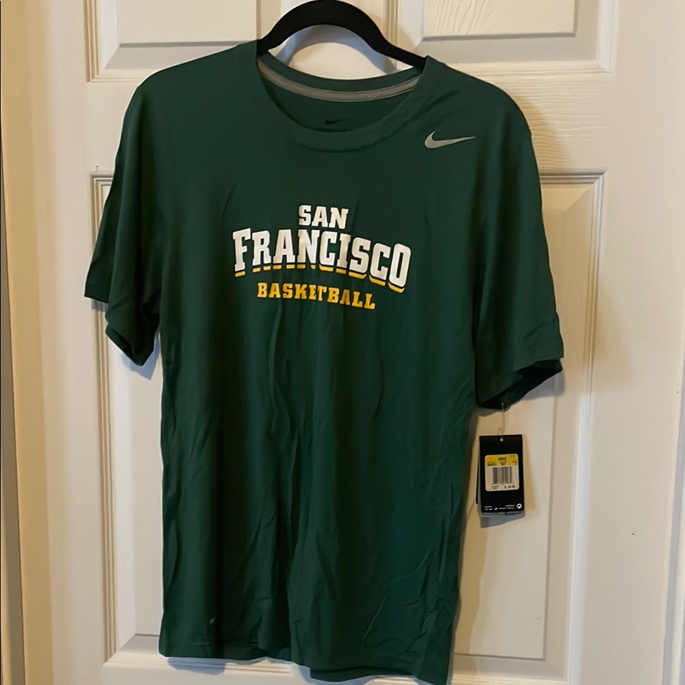 Nike dri fit San Francisco basketball shirt size small